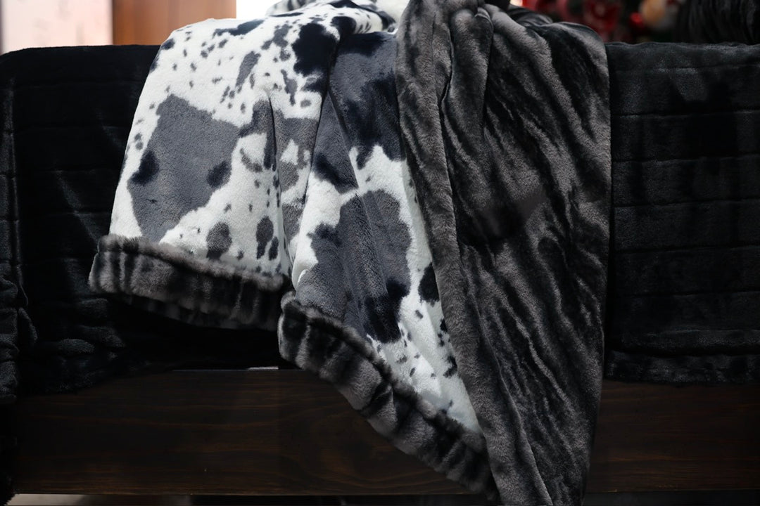 The Graphite Mustang Blanket