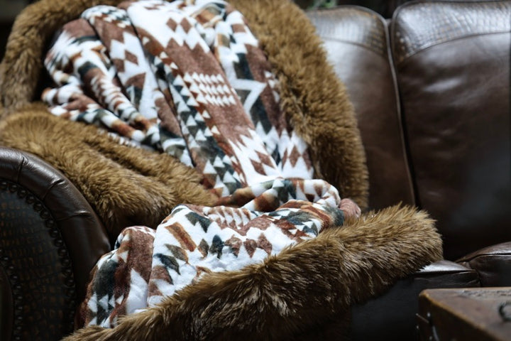 The Grizzly Woodland Blanket