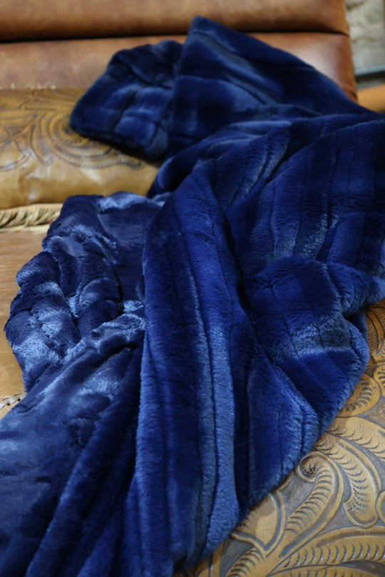 The Ink & Navy Blanket