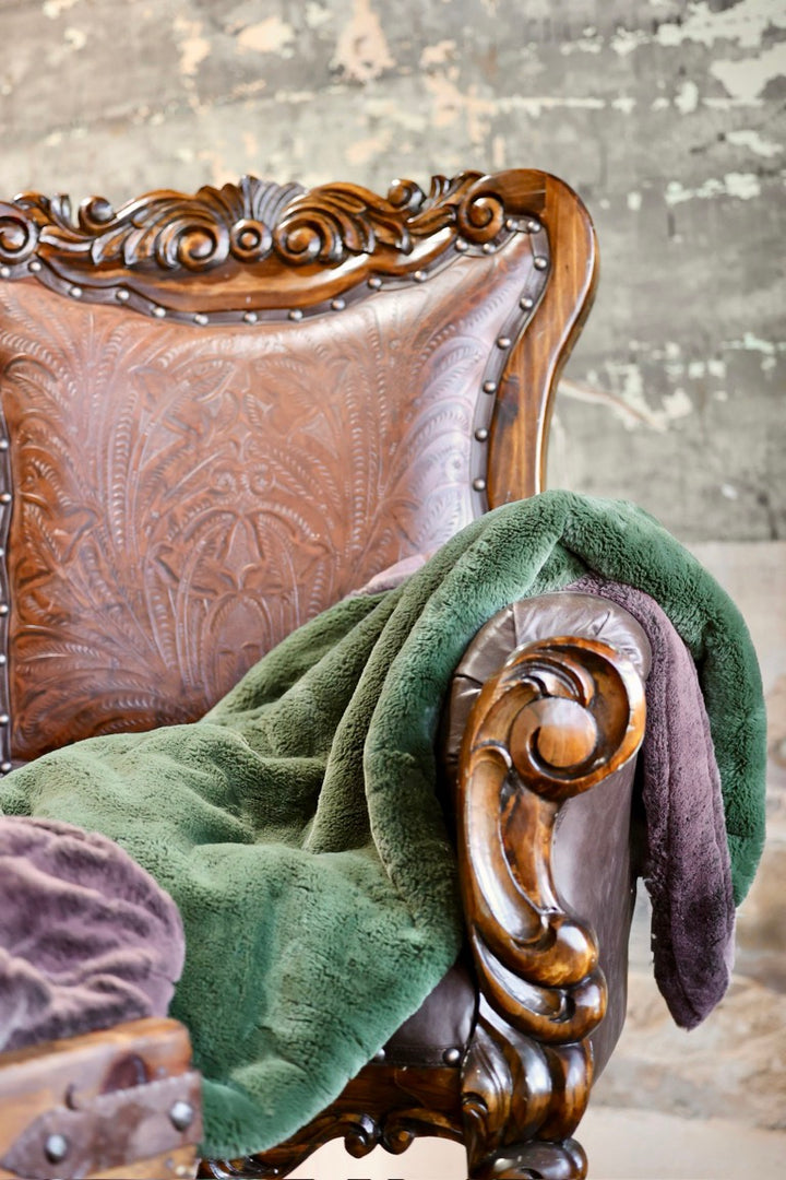 The Loden Cocoa Blanket