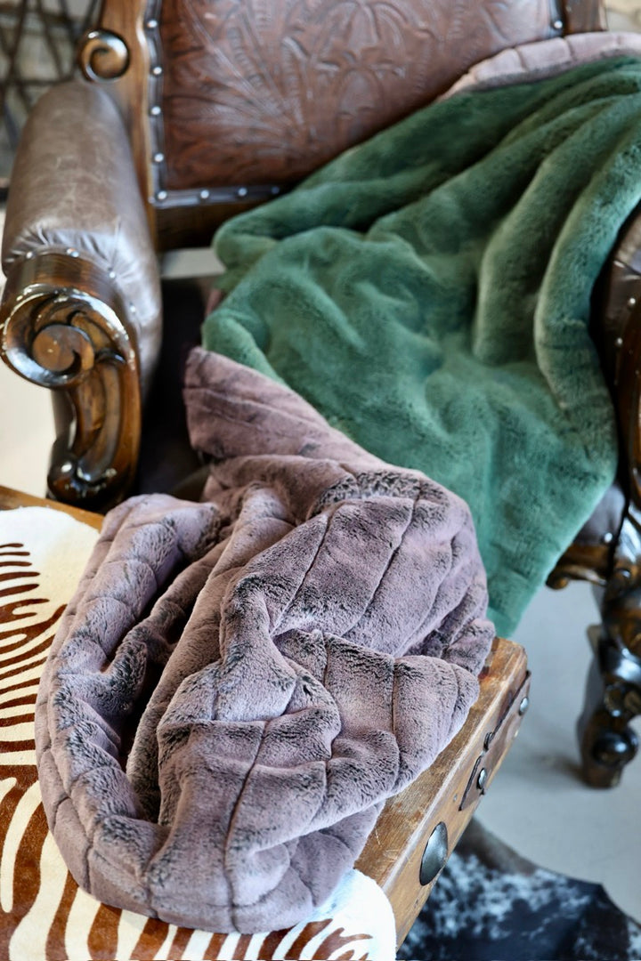 The Loden Cocoa Blanket