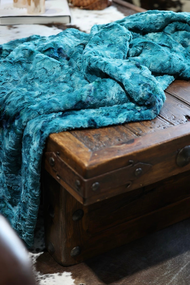 The Turquoise Slab Blanket