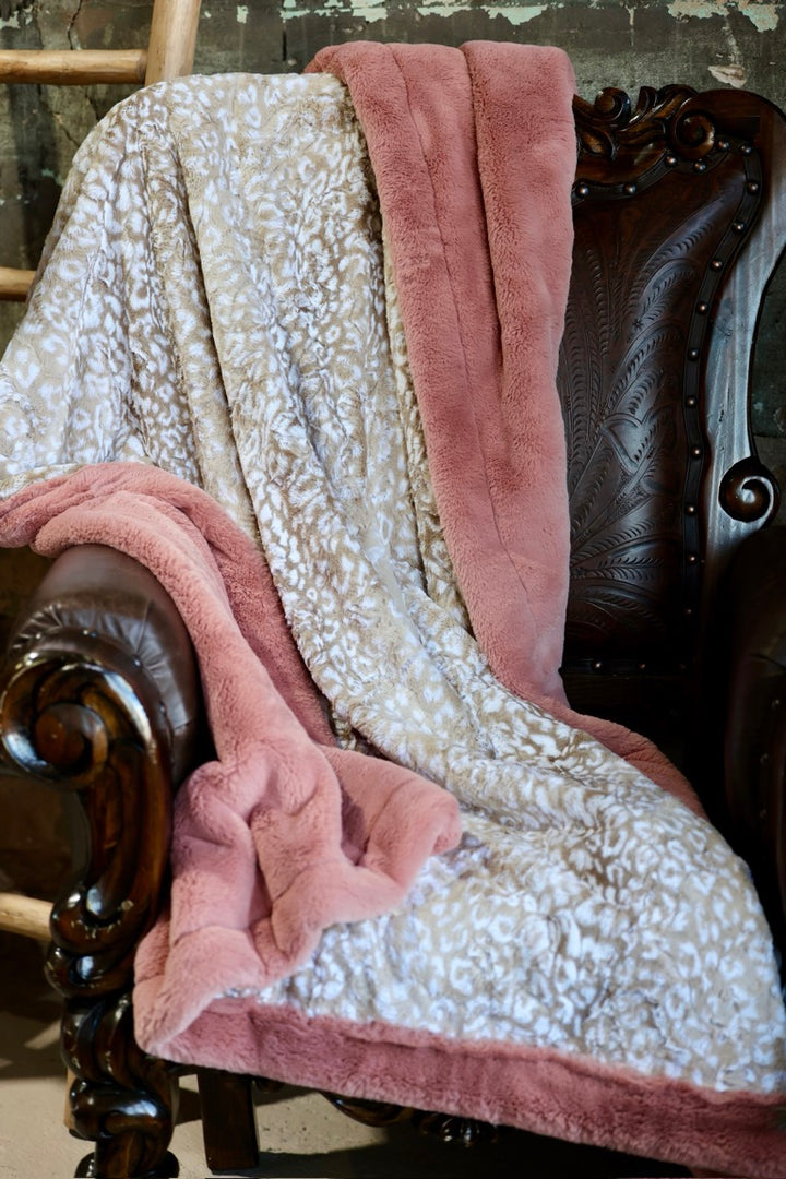 The Peach Biscotti Blanket