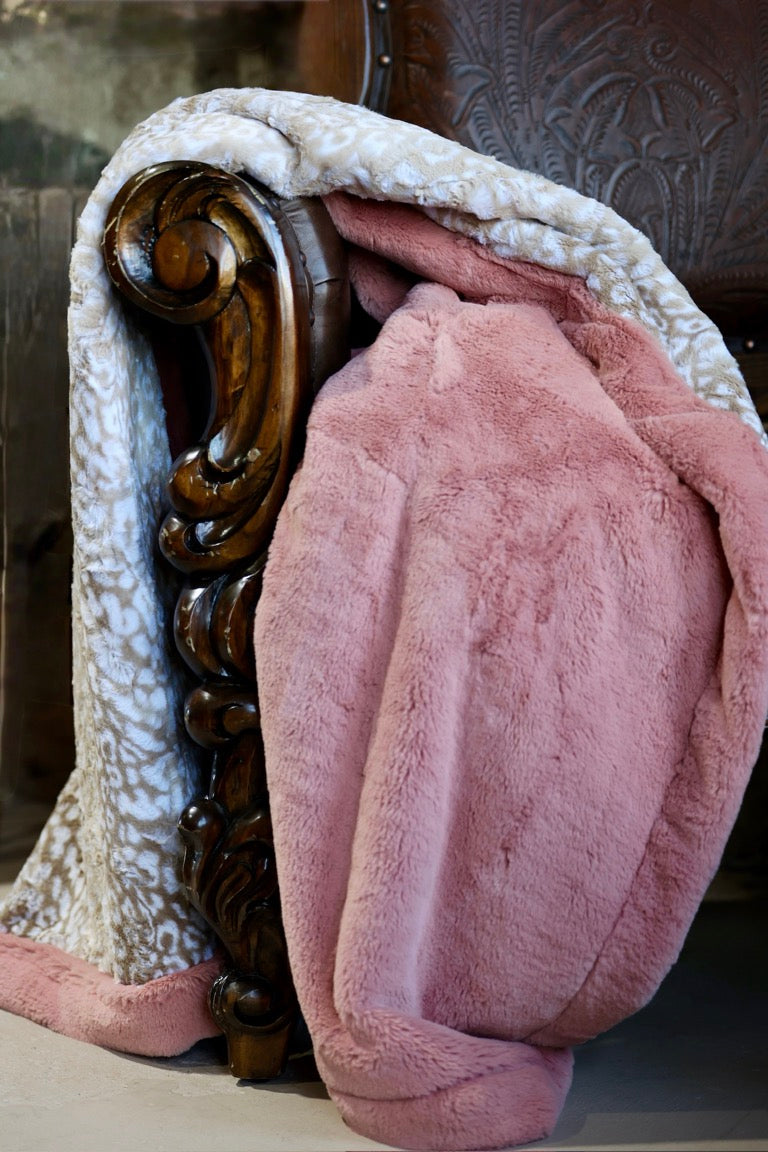 The Peach Biscotti Blanket