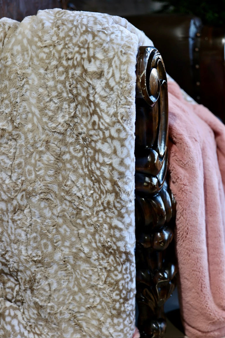 The Peach Biscotti Blanket