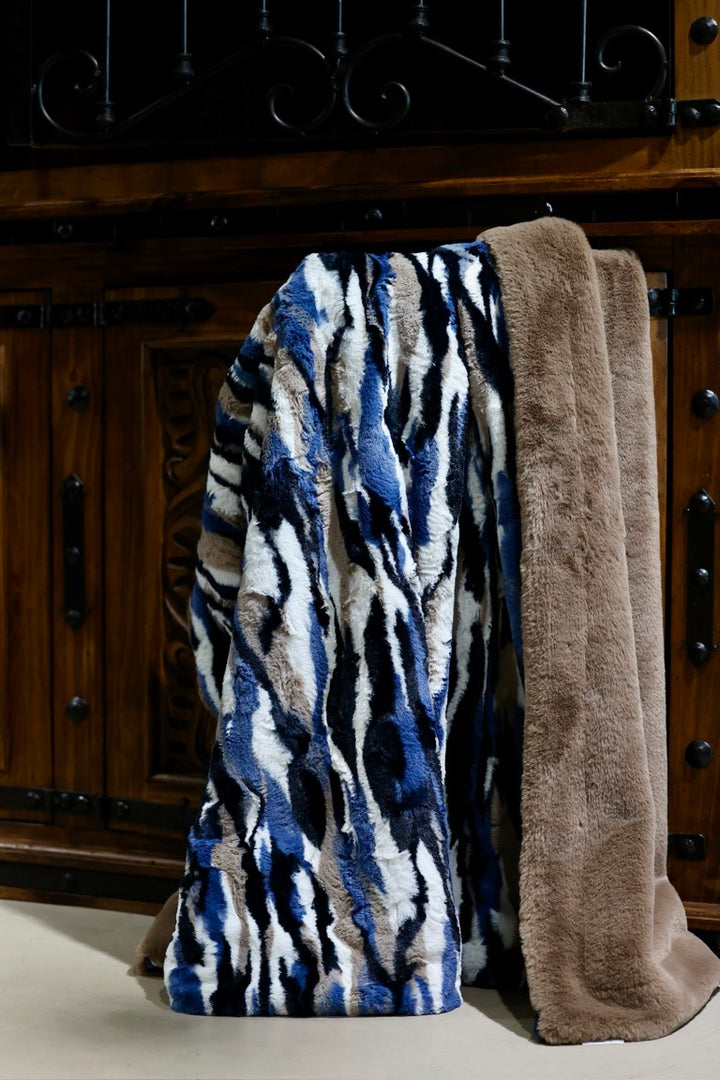 The Truffle Denim Blanket