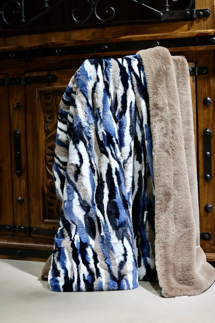 The Truffle Denim Blanket